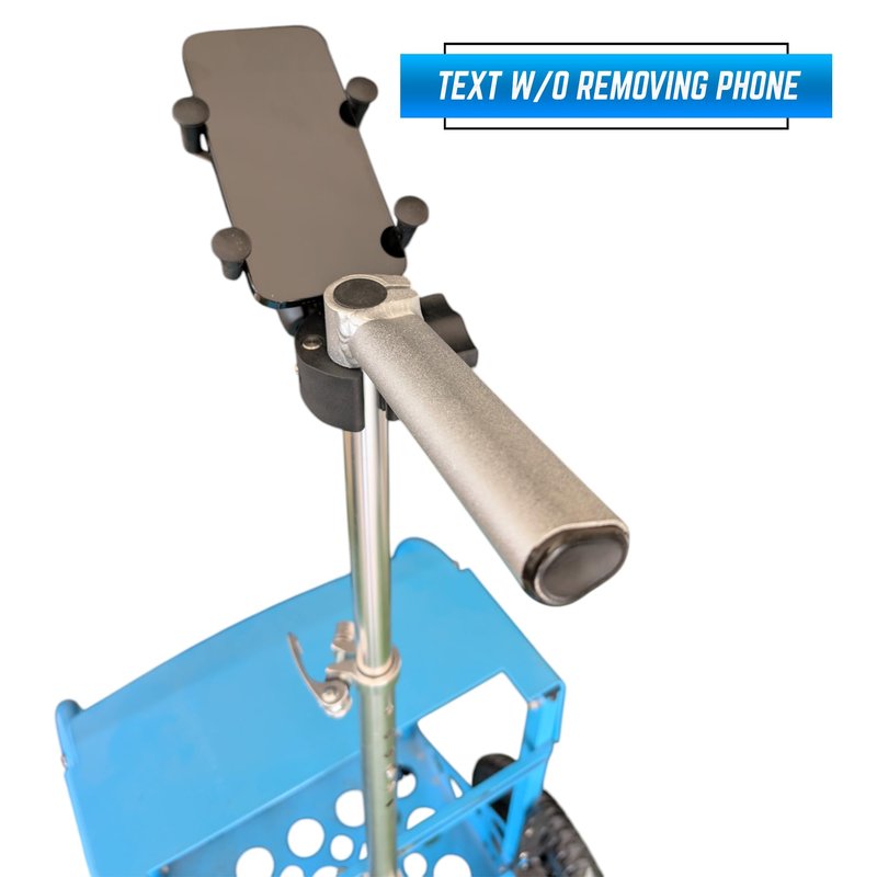 Rogue Iron Disc Golf Cart Phone Mount for Zuca Carts and All Other Disc Golf Carts