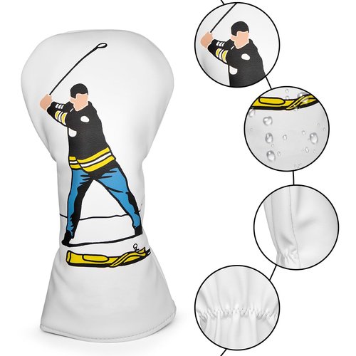 Barudan Golf 3 Wood Head Cover - Funny Golf Fairway Wood Cover fits for 3 4 5 7 X Woods Designed for All Brand