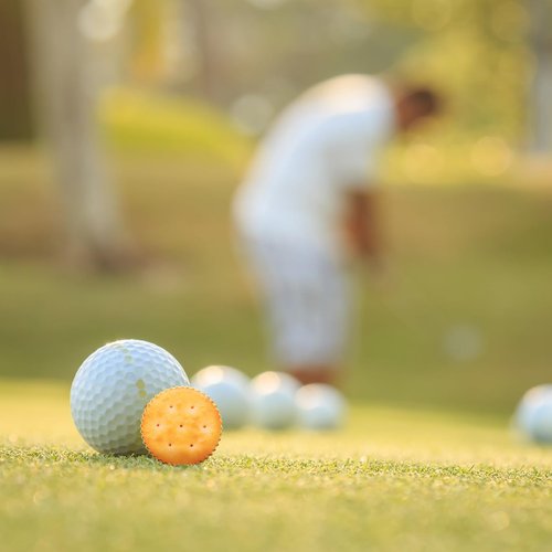 Foilswirl 12 Pcs Cookies Golf Ball Markers Funny Golf Ball Markers Gifts Accessories Sets for Men Women Golfer Gifts, 1.57 in