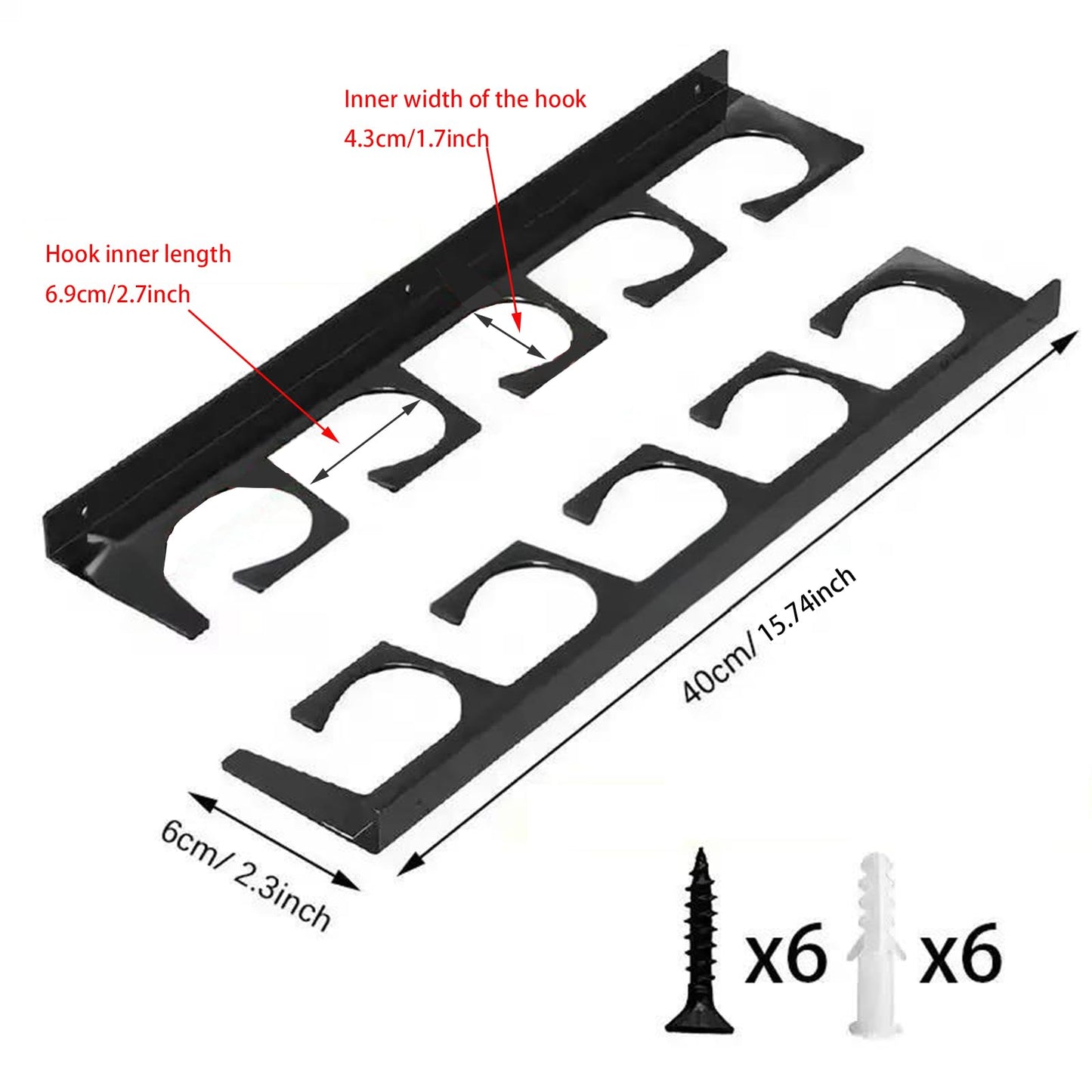 Syznoctil Fishing Pole Rod Racks Wall or Ceiling Mounted Fishing Pole Rod Holders for Garage Storage Organizer Fishing Gear Equipment for Men Women