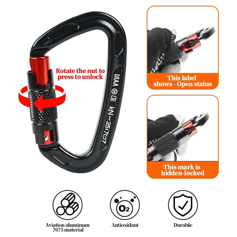 MITOJOSYEER Tree Climbing Gear - Tree Climbing Spikes,for Hunting, Fruit Picking,Climbers of tree climbing equipment