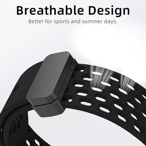 Lamshaw Compatible with Garmin Approach S44 Band, 20mm Quick Release Breathable Soft Silicone Sport Band Replacemet Straps Compatible for Garmin Approach S50, S44, S42, S40 Watch