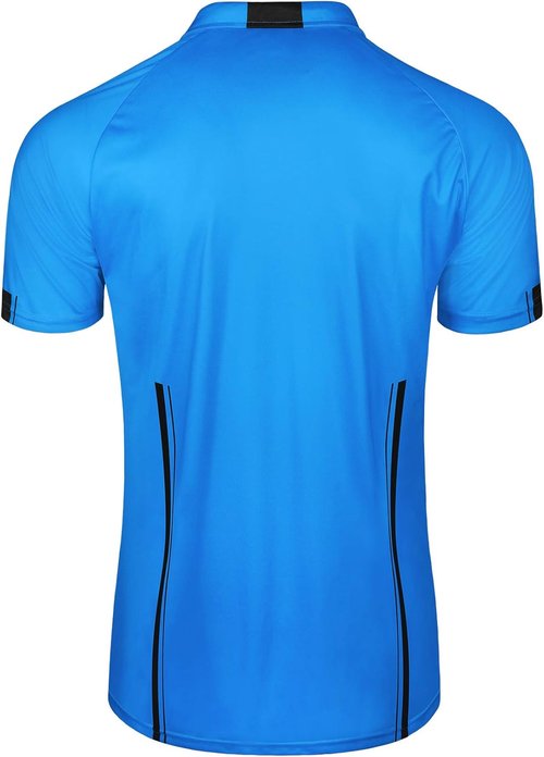 FitsT4 Sports Pro Soccer Referee Jersey - Short Sleeve Referee Shirt for Comfort & Performance