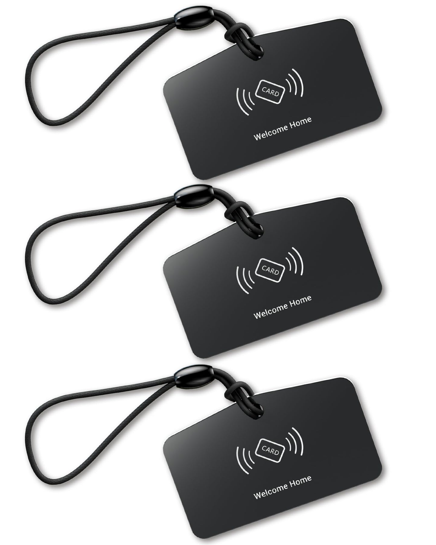 Veise VK01 IC Cards for Smart Lock, 13.56MHz RFID Cards Key Fobs for Keyless Entry Door Lock, Smart Deadbolt Key Compatible to Multiple Apps (3 Pack)