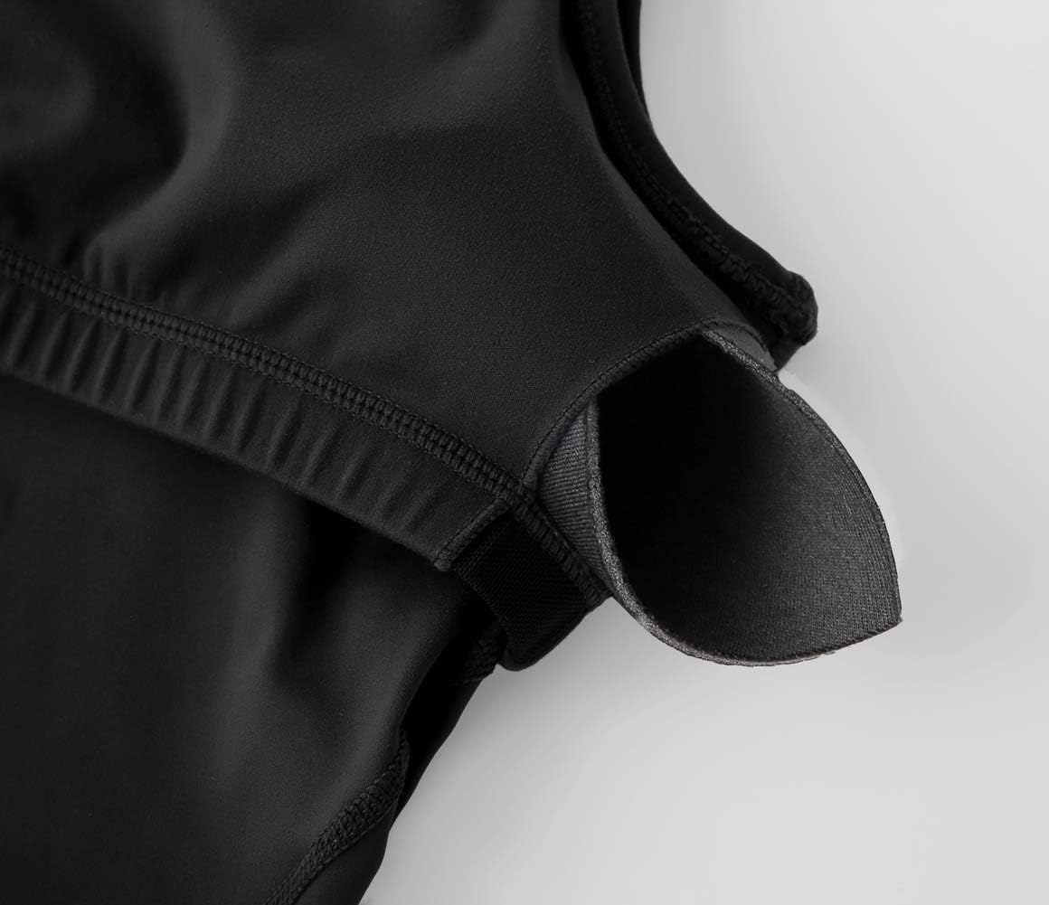 The Gym People Women's Longline Wirefree Sports Bra - Padded Medium Support | Comfortable Fit