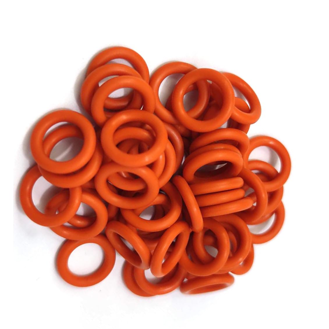 60-Pack Pressure Washer O-Rings Set - 30 Orange (1/4") & 30 Grey (3/8") Quick Connect Coupler Seals for M22 Fittings ,for Garden Hose, Nozzle, and Power Washer Accessories