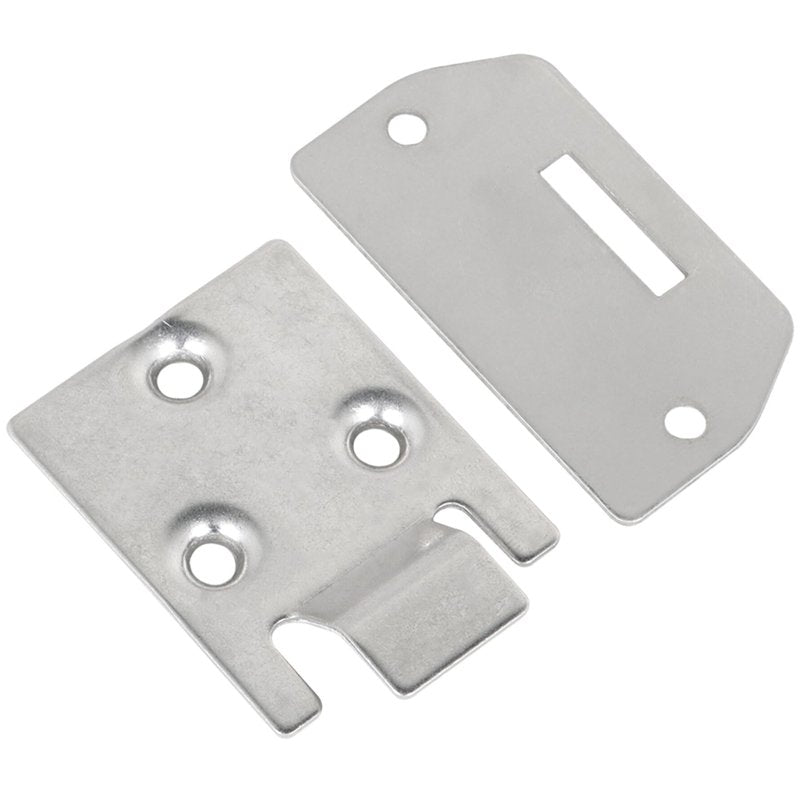 munirater 2 PCS Seat Bottom Hinge and Plate EZGO TXT Medalist Golf Cart 1995-Up 71610-G01 71609-G01
