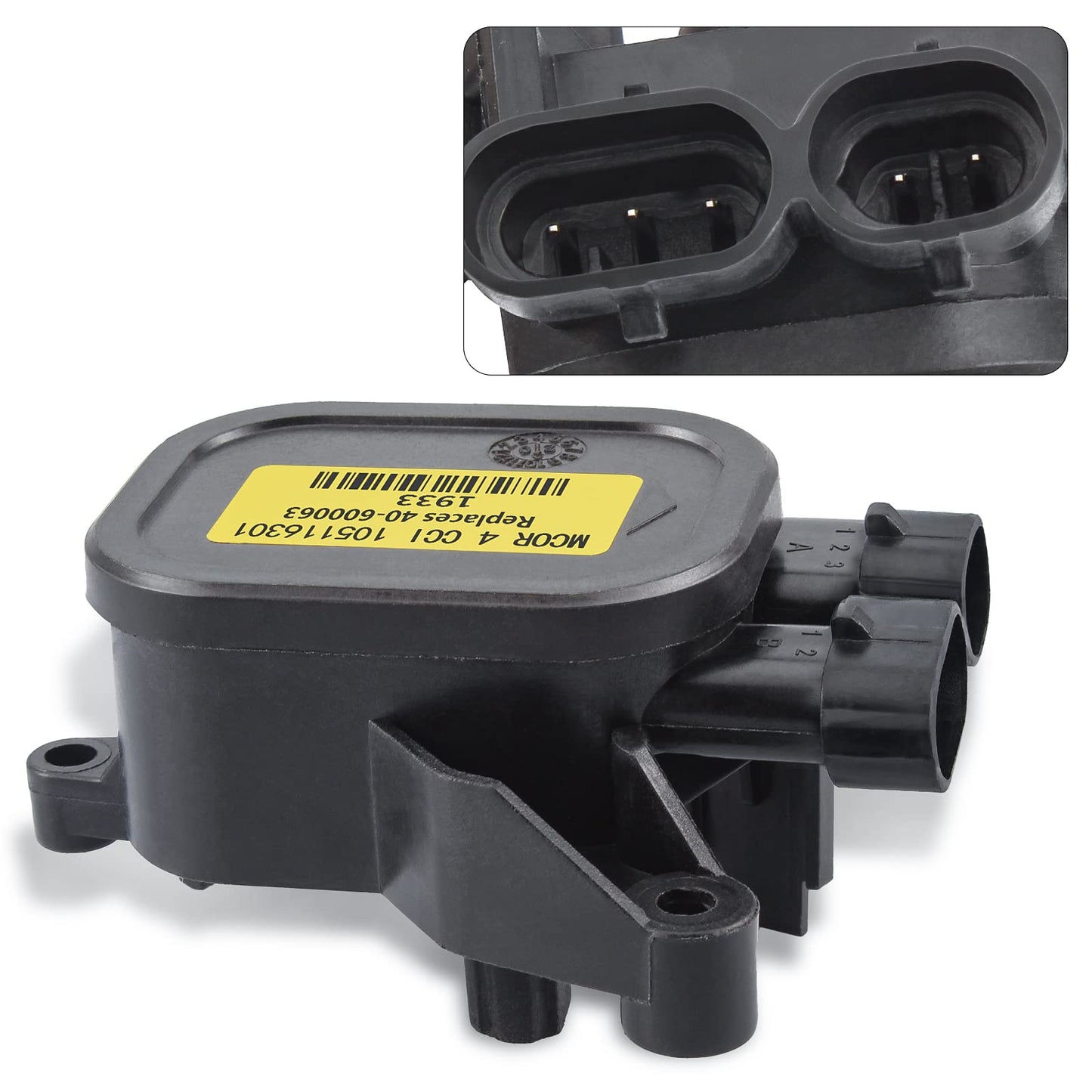 Dewkake Club Car MCOR 4 Throttle Potentiometer Accelerator for Club Car Precedent & DS/Carryall 2012-UP, OEM# 105116301