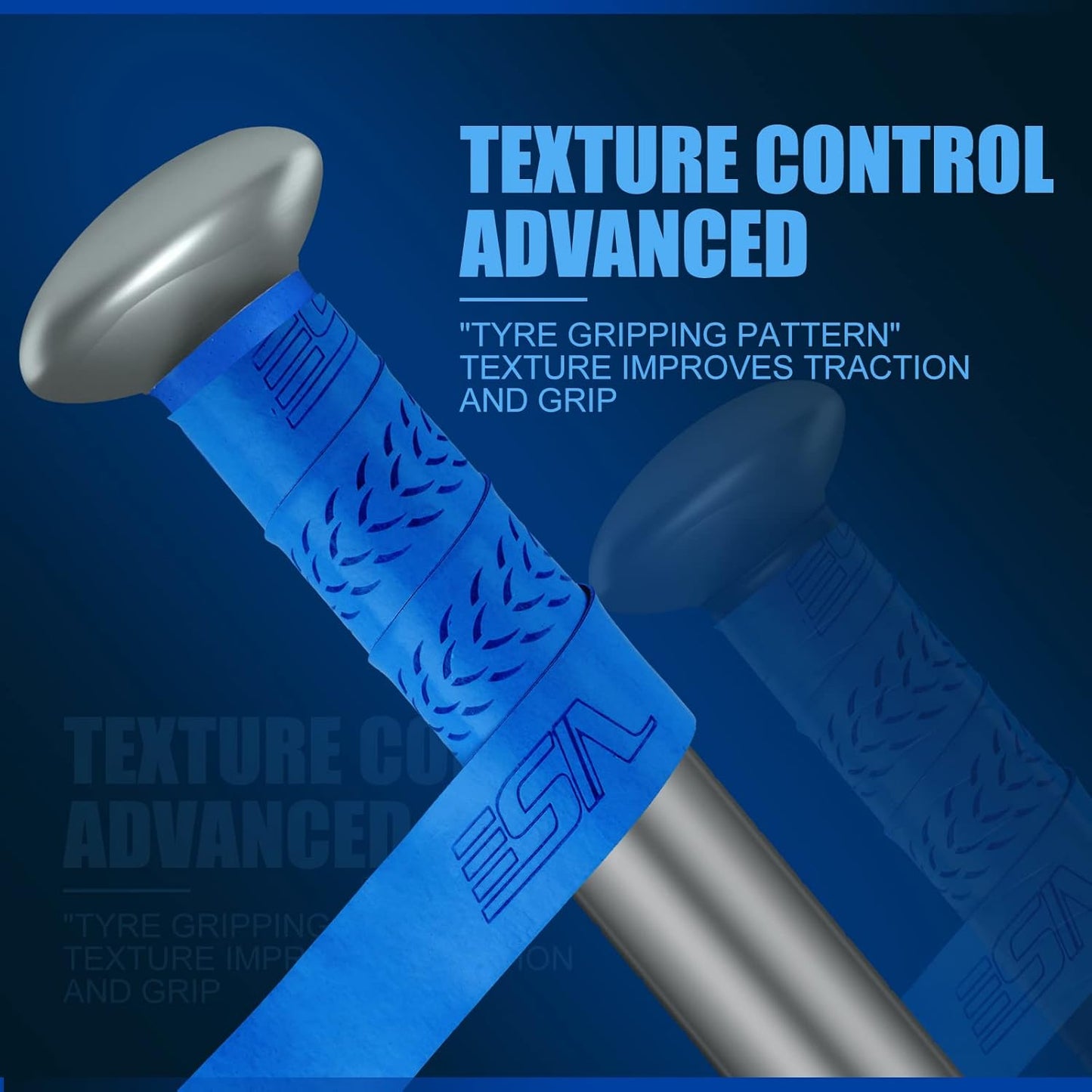 Sosation Bat Grip Tape - 12 Rolls of Comfortable, Soft, Full Adhesive Replacement for Baseball & Softball