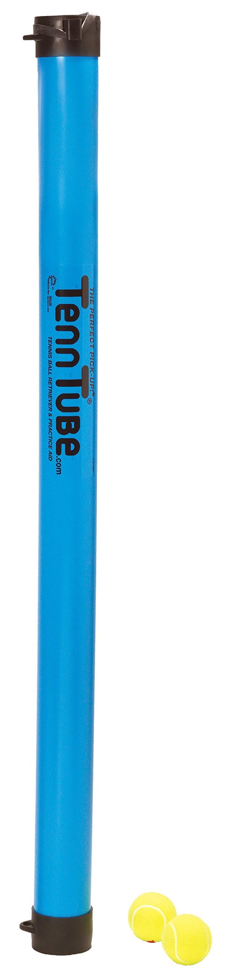 Tourna Tenn Tube Tennis Ball Pickup, Blue (TUB-21-B), 48" High