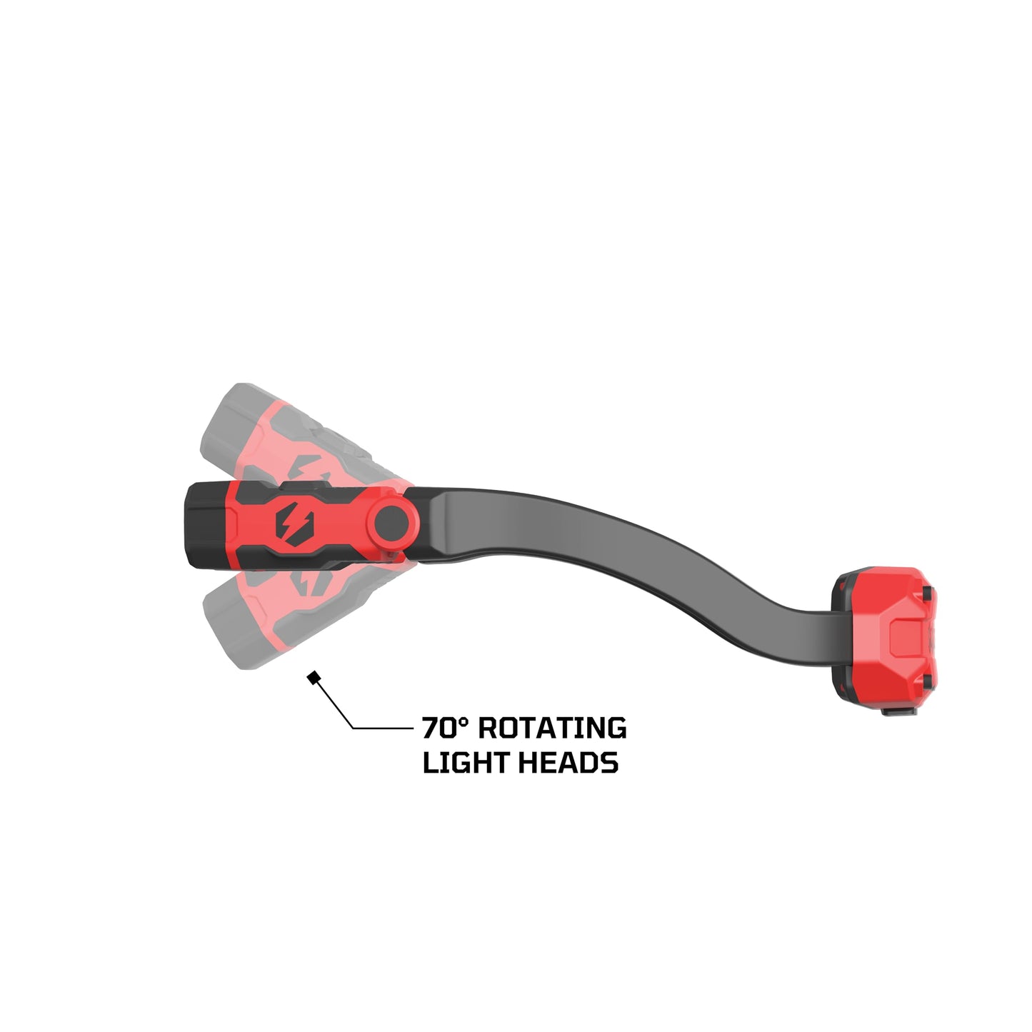EZRED EZL35RNL-R Rechargeable 350 LM Neck Light - RED EZR-EZL35RNL-R