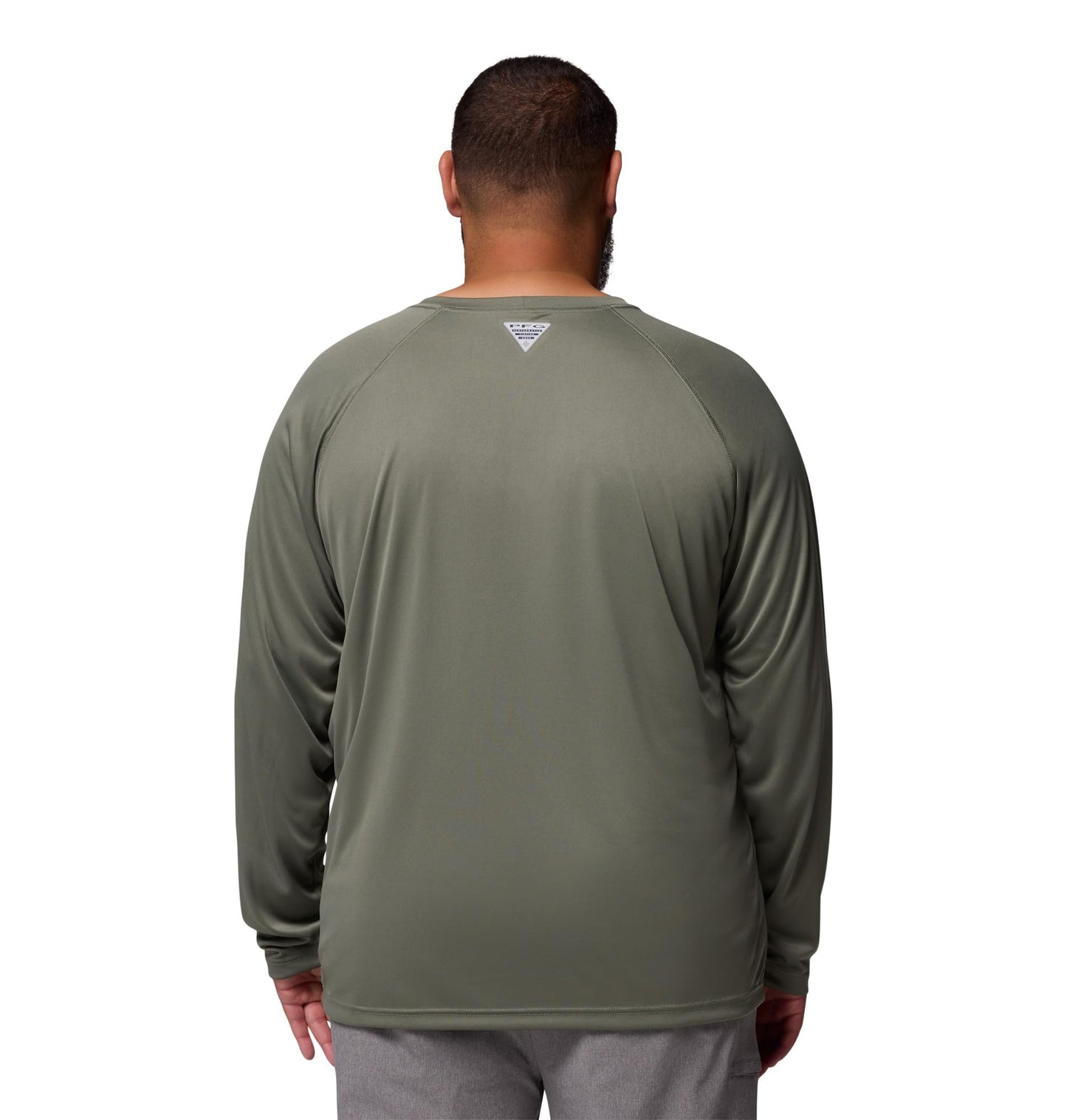 Columbia Men's PFG Terminal Tackle Long Sleeve Fishing Shirt, Cypress/Dark Stone Logo, XX-Large