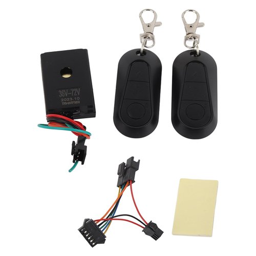 Electric Scooter Anti Theft Device, One Touch Start Universal Multifunction Electric Scooter Alarm System for Electric Scooter