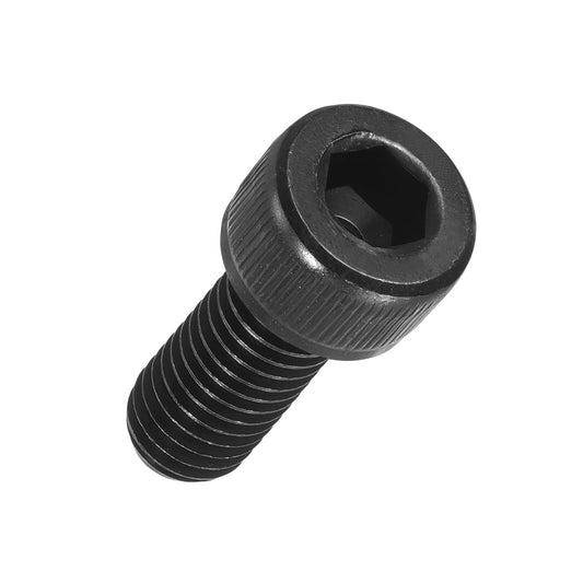 Kozelo 40pcs Socket Head Cap Screws - [M8-1.25 x 20mm] Alloy Steel Black Oxide Grade 12.9 Internal Hex Screw for 3D Printer Furniture Industrial Use, Black