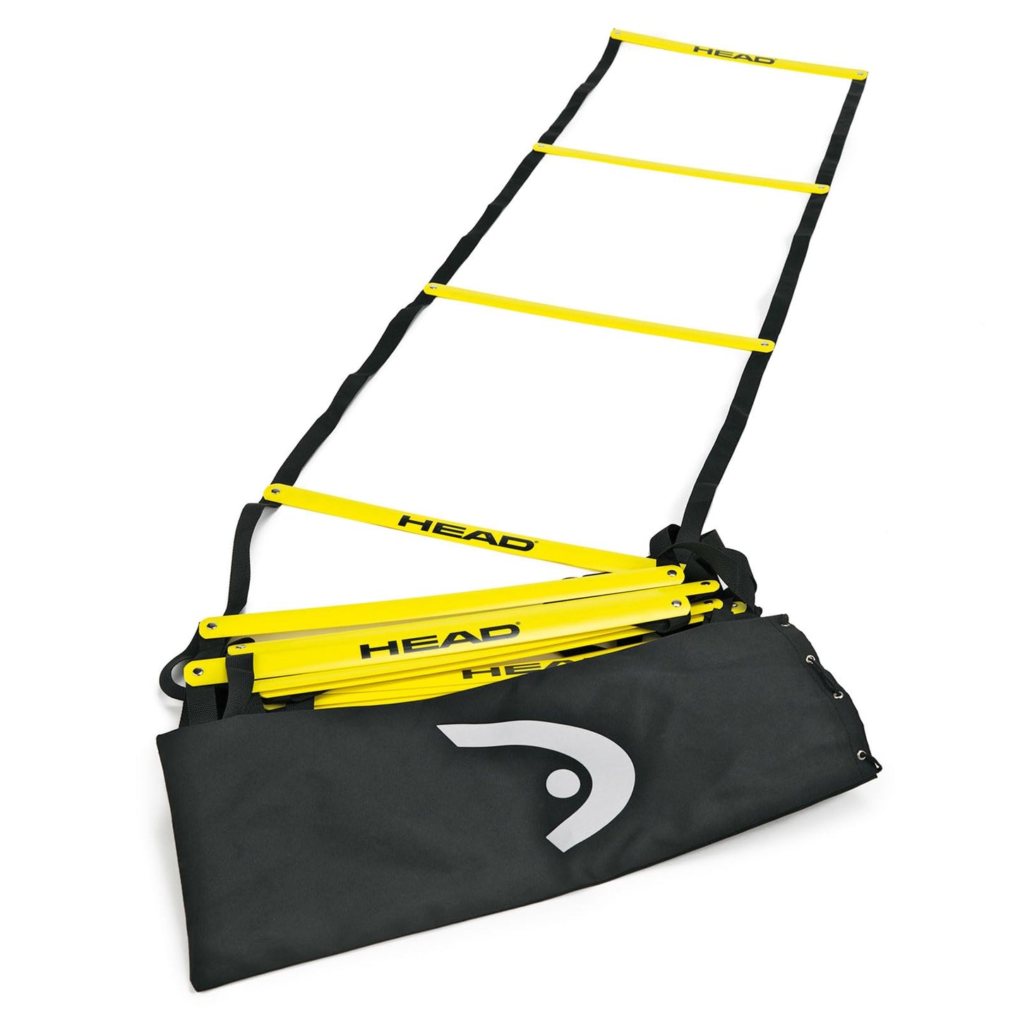HEAD Agility Ladder - Speed & Footwork Training Ladder with Carry Bag for Tennis, Sports Conditioning, Quickness, Coordination