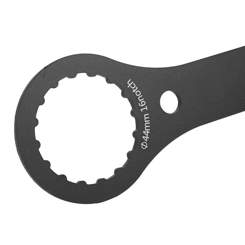 Dilwe Bottom Bracket Wrench, BB Wrench Bottom Bracket Tool 44mm 46mm 16 24 Notch BB Installation Remover Tool(black)