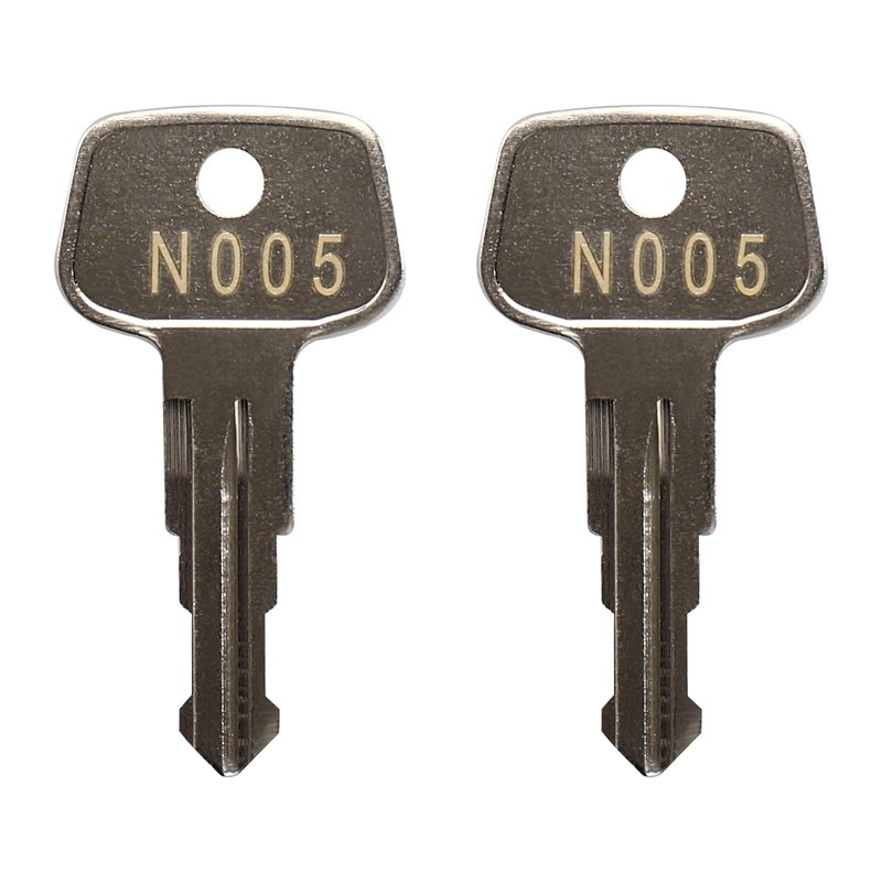 N005 Thule Series Frame Keys, N005 Key Replacement for Thule Ski, Roof, Cargo Box, Carrier Racks and Crossbar [Code N005]