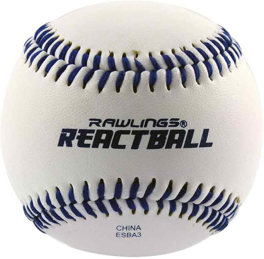 Rawlings Pro Style REACT Training Baseball - Enhance Skills with Superior Grip & Control