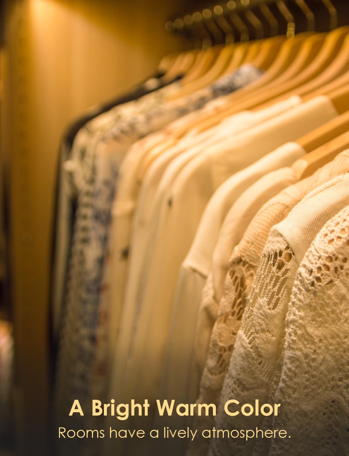 Under Cabinet Lighting, Motion Sensor Lights Indoor Plug in, 16" 12V LED Under Counter Super Bright Magnetic for Kitchen/Hallway/Toilet/Garage/Closet(Warm White/3000K)