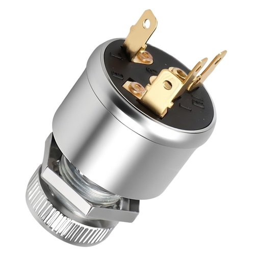 HIMARKLIF Golf Cart Ignition Switch with 2 Key Compatible with EZGO TXT, Medalist, Workhorse, ST, Shuttle, Marathon (1981 and up), 3-Way 4-Terminal Starter Switch Key, Replace# 33639-G01