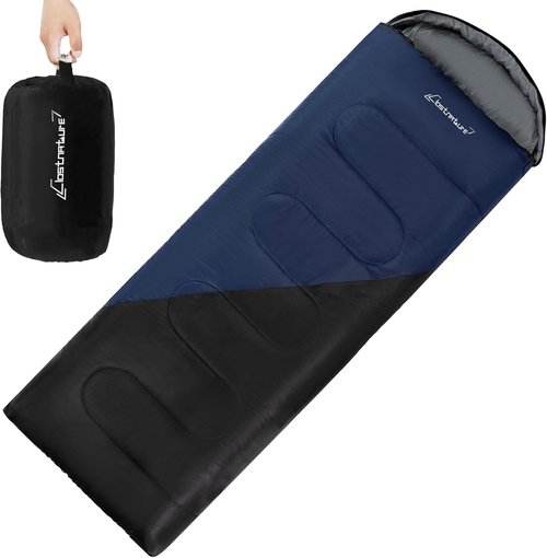 Clostnature Sleeping Bag - Lightweight Ultralight Camping Bag for Adults & Kids | Cold Weather, Compression Sack Included