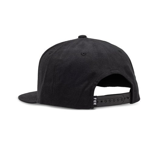 Fox Racing Fox Head Snapback HAT, Black/Charcoal, One Size