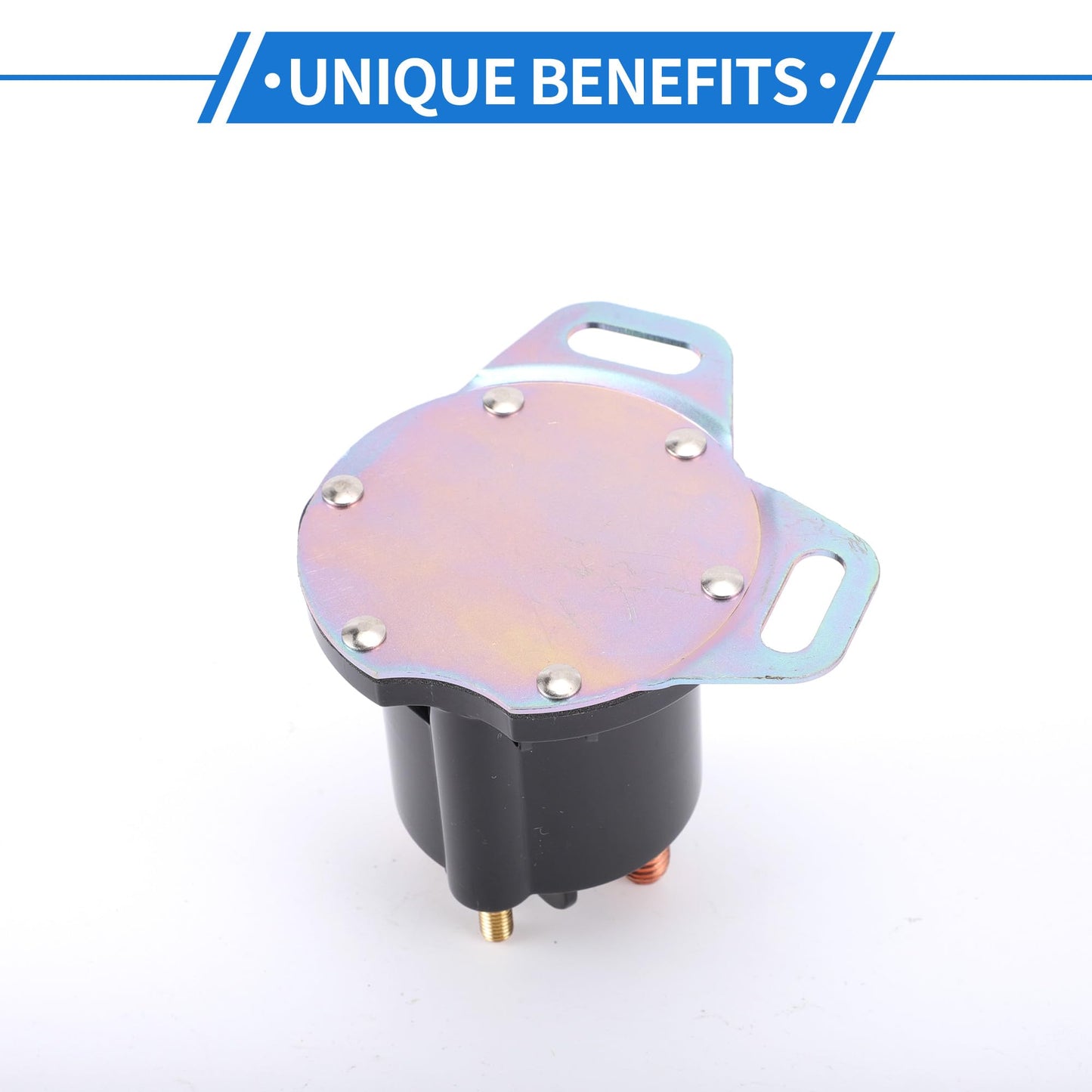 VekAuto Golf Cart Solenoid Relay for EZGO RXV Electric 2008-up 48V 150A 4 Terminal Relay