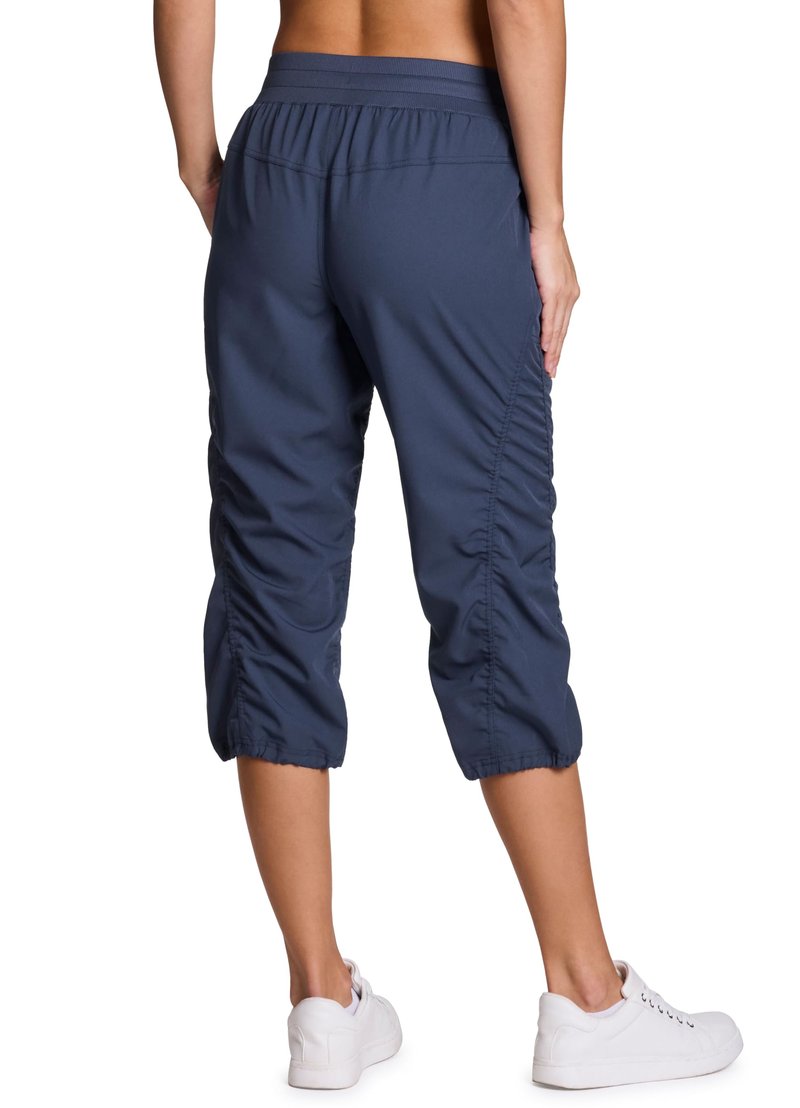 RBX Active Capri Pants for Women Joggers Stretch Lightweight Women’s Casual Pant Vintage Navy M