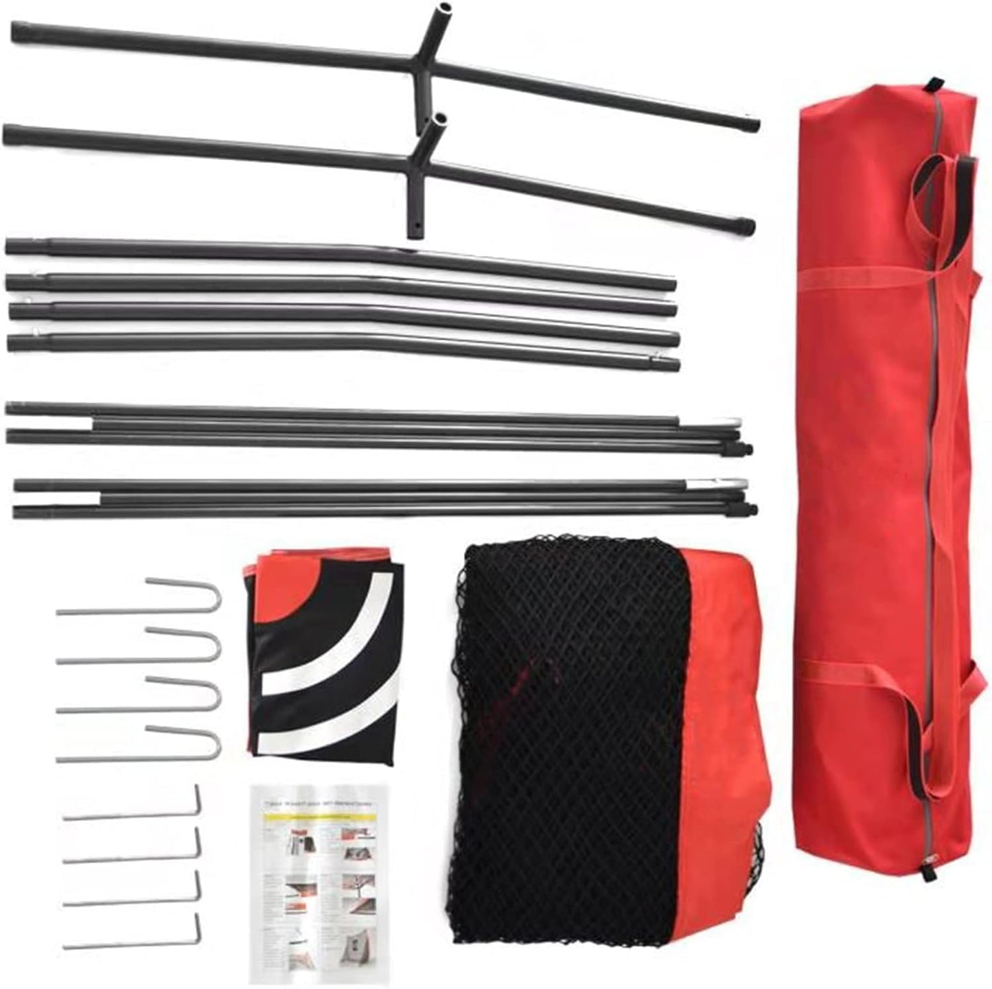 Sharellon Golf Net Practice Driving Backyard Hitting Nets - 10x8ft Large Heavy Duty Sports Training Aid with Target Carry Bag for Indoor Outdoor Garage
