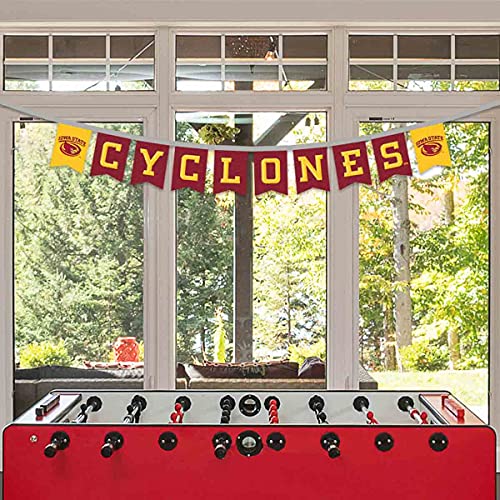 Iowa State Cyclones Banner String Pennant Flags - College Team Decor