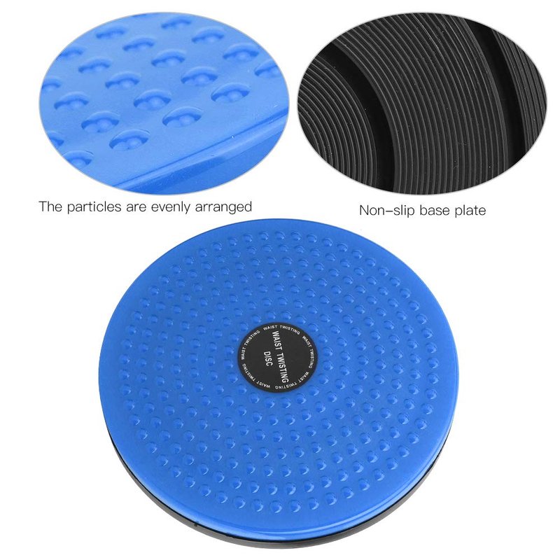 Waist Twisting Disc, Body Trimmer Ab Exercise Board with Non-Slip Base Weight Loss Foot Massage Plate for Home Fitness