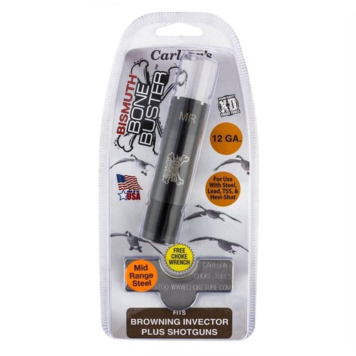 Carlson's Choke Tubes 12 Gauge for Winchester SX2 SX3 SX4 SXP [ Mid Range | 0.715 Diameter ] Blued Steel | Bismuth Bone Buster Choke Tube | Made in USA