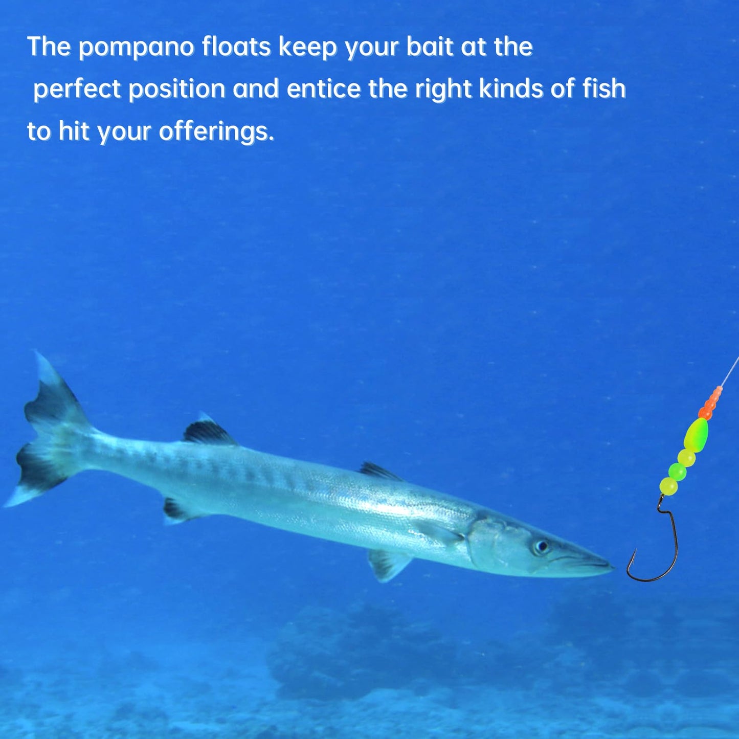 MAFIMOEA 80/60/45 PCS Bullet Fishing Foam Floats Snell Float Surf Pompano Rigs Float for Spinner Rig Making Fly Fishing Strike Indicators for Trout Catfish Walleye