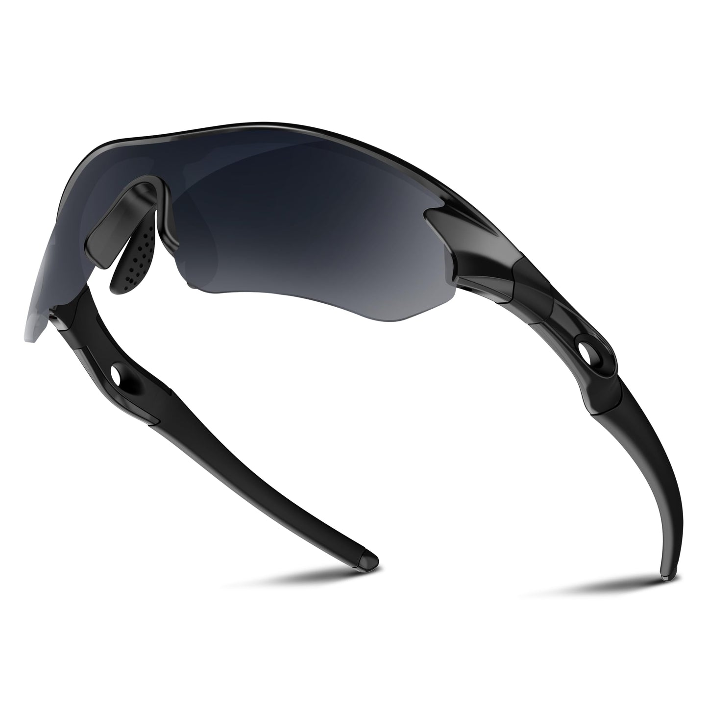 Rosemal Sunglasses Men Polarized Sports UV400 Protection TR90 Frame for Running Cycling Baseball Golf Tennis Hiking Fishing Driving
