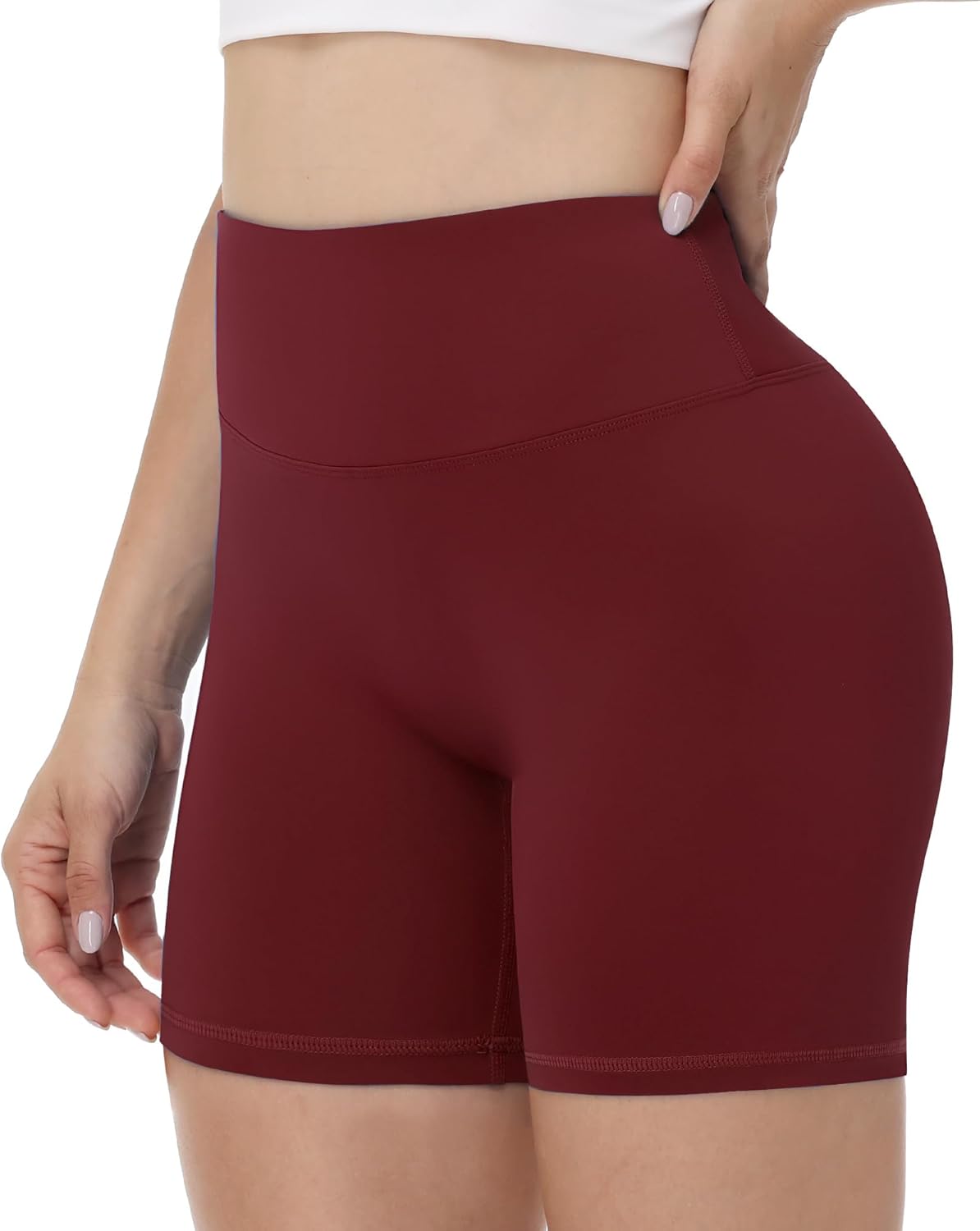 Runhit Biker Shorts for Women - High Waisted Workout & Yoga Spandex with Tummy Control | 3''/5''/8'' Options