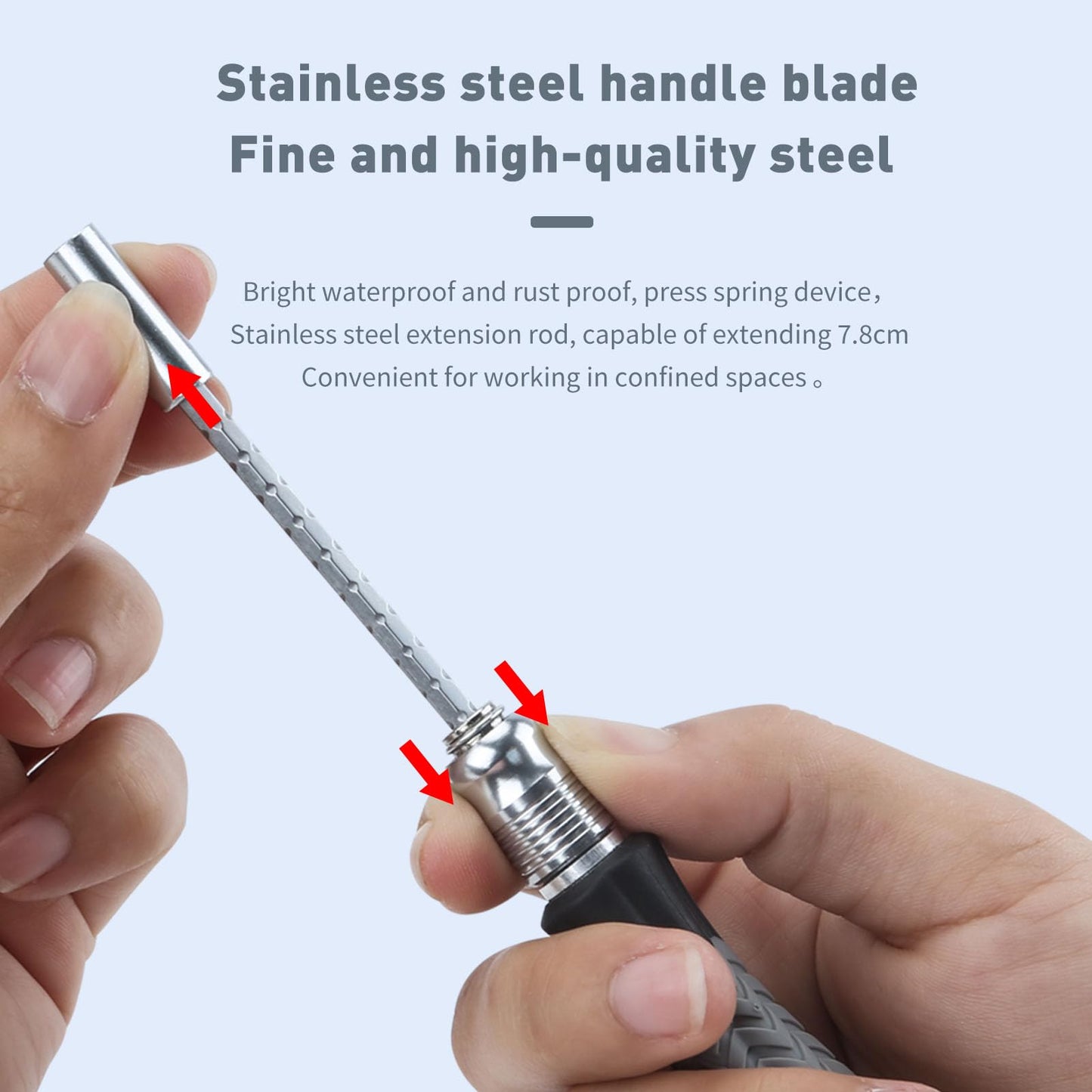 YitaiIns Mini Screwdriver Set 126 Magnetic CR-V Bits with Mechanical Reel Design, Ergonomic Anti-Slip Handle, Precision Tools for Laptops, Phones, Game Consoles, Watches, and Electronics