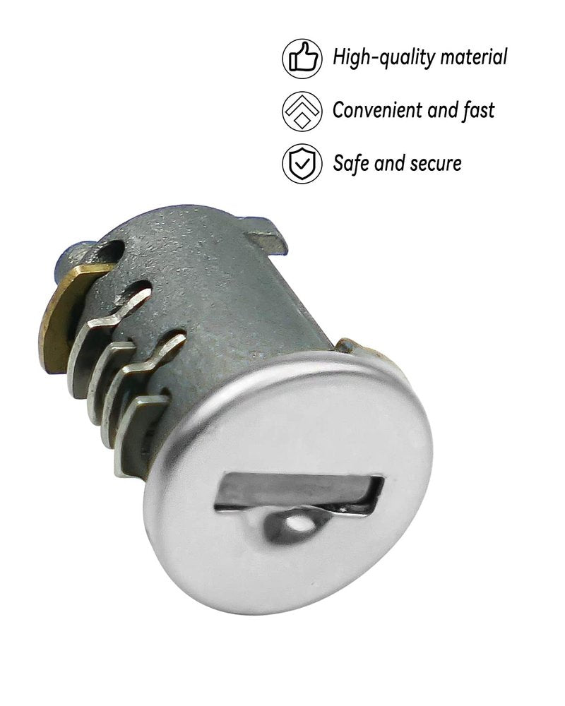 4 Pack Lock Cylinders Fit for Yakima Car Roof Rack System Components SKS Lock Cores, Includes 4 Cylinders Cores, 2 Opening Keys and 1 Control Key