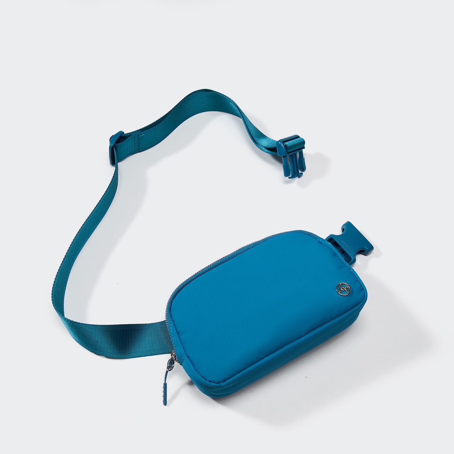 Pander Unisex Belt Bag Fanny Pack for Women with Adjustable Strap, Small Waist Pouch for Workout Running Traveling Hiking. (Ocean Blue)