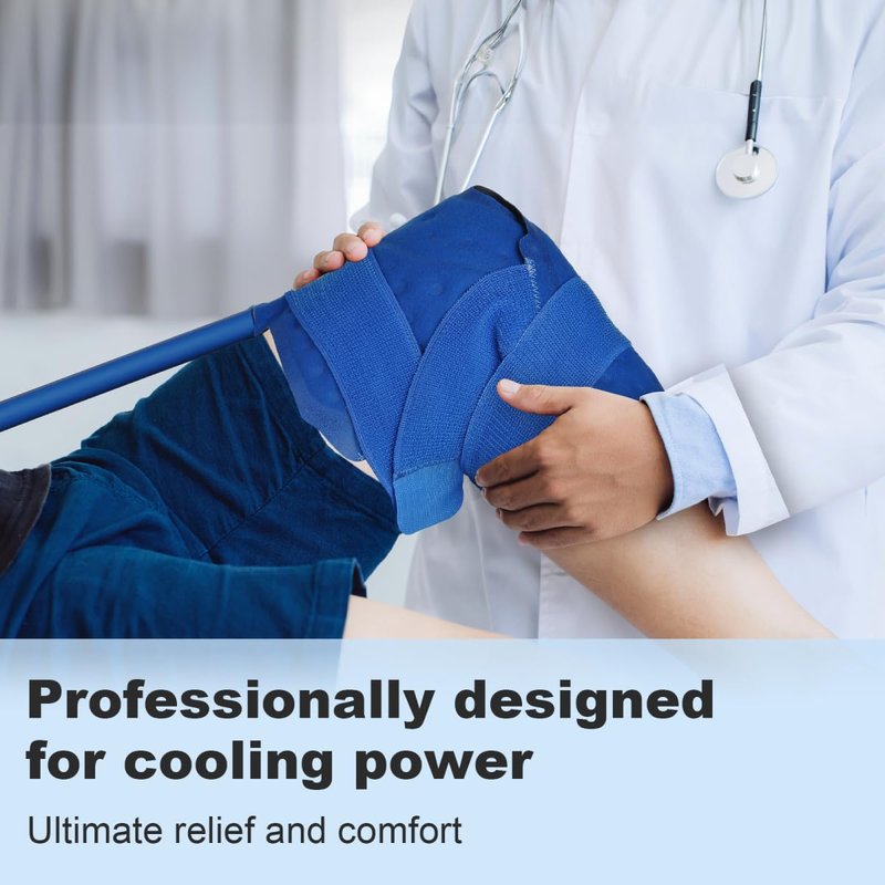 Ice Machine for Knee After Surgery for Post-Surgery Care, Cold Therapy Machine System for Knee and Joint Compression Pad, Strong Joint Compression Pad, Lightweight (6-Quart Cooler)