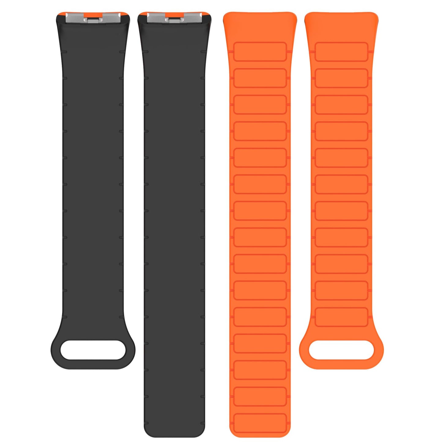 LOKEKE Compatible with Huawei Band 10 Replacement Wrist Strap - Replacement Magnetic buckle Silicone Wrist Watch Band Strap Compatible with Huawei Band 10/9/8(Black)
