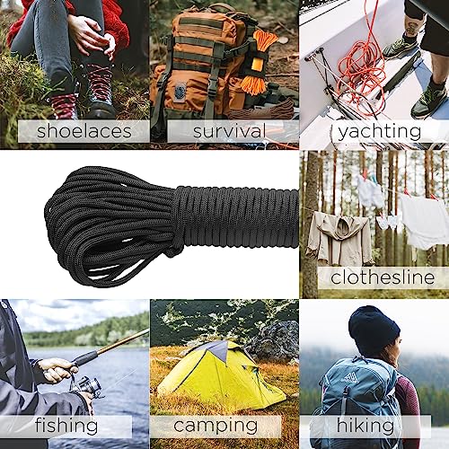 Paracord Rope 550 lb 4mm – Parachute Cord Utility Camping