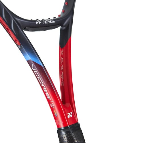 YONEX Unisex Vcore 98 Tennis Racquet | Lightweight Professional Arm-Friendly Graphite Racket for All-Around Tennis Players, Scarlet, Grip 4