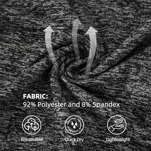 Quick Dry Sport T-Shirt for Girls & Teens - Gray, 9-10 Years