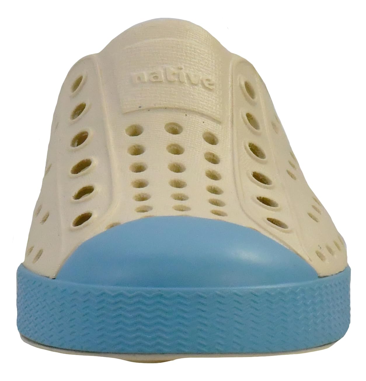 Native Shoes Unisex-Kids Jefferson Sneakers, Bone White/Aquarius Blue, 13 Little Kid