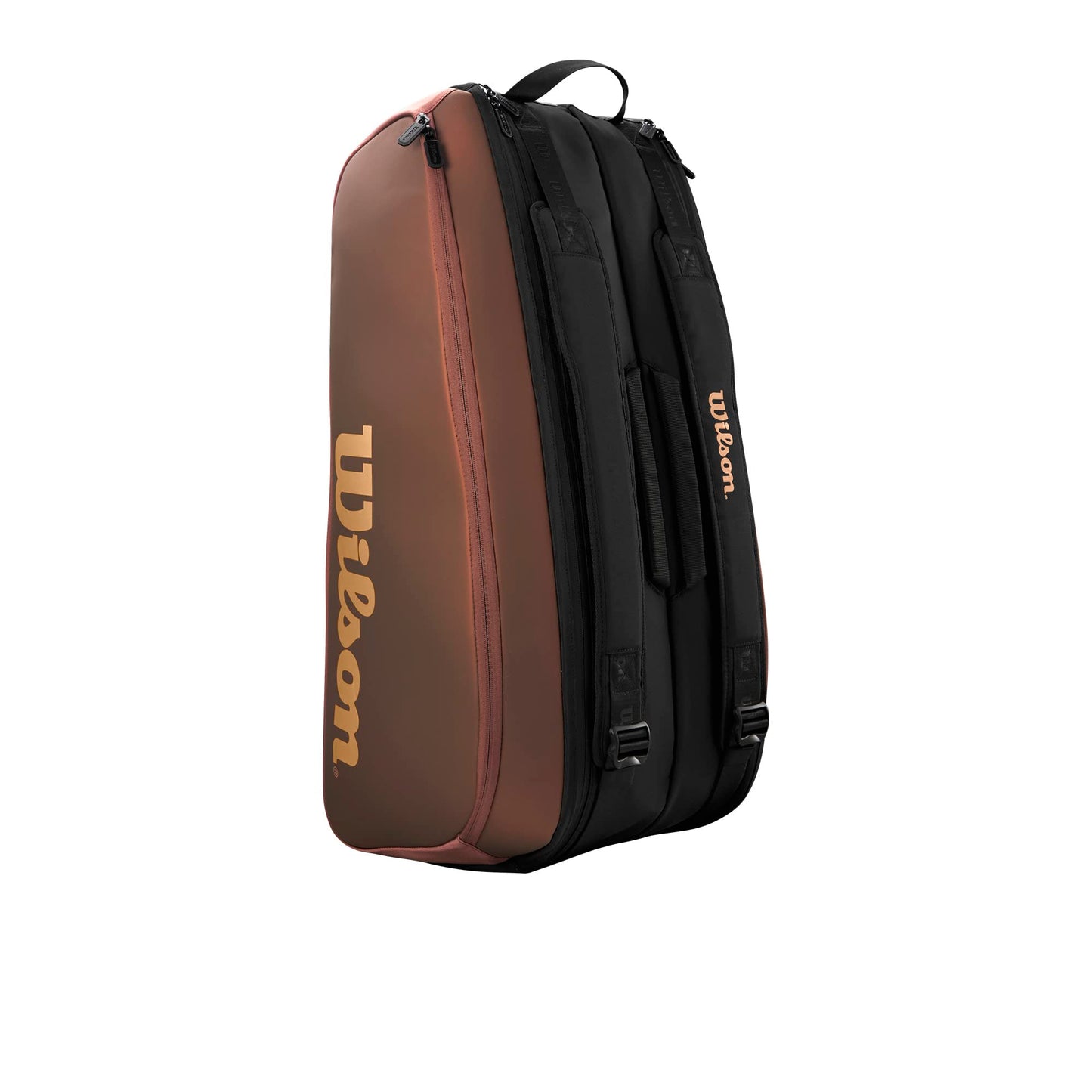 Wilson Pro Staff V14 Super Tour Tennis Racket Bag - Brown, Holds up to 9 Rackets