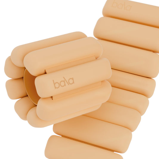 Bala Bangles Wrist & Ankle Weights, Adjustable Weighted Bracelet, 1LB