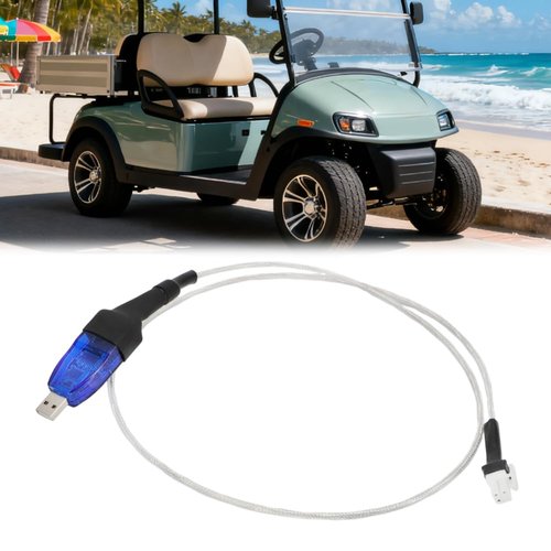 AUTOVIC 3.5' USB Programming Cable for Evolution EV Golf Cart Classic D3 D5 2022-2025