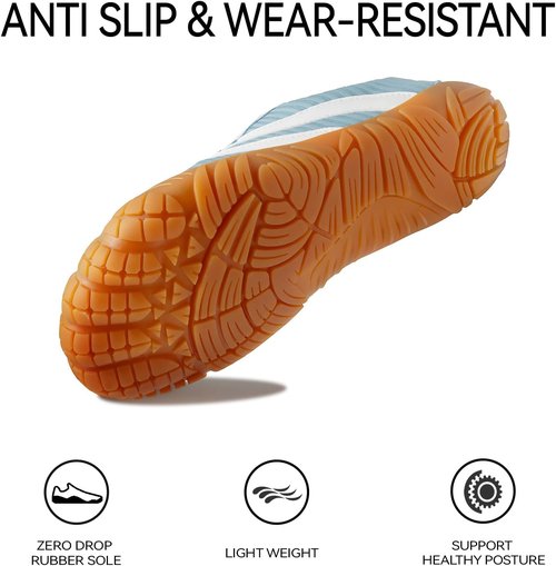 Barefoot Shoes | Women’s Casual Sneakers with Wide Toe Box - Lightweight & Breathable for Hiking & Walking