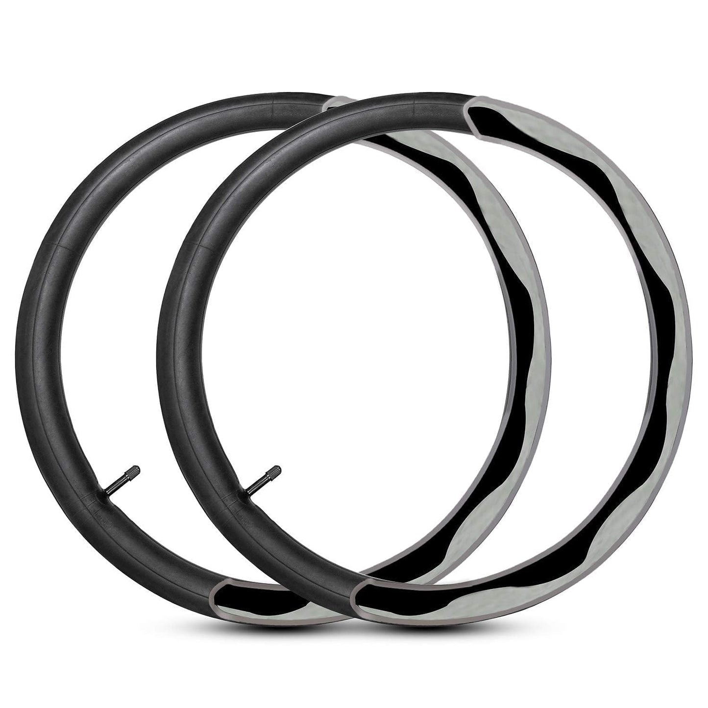 2-PCS 26" Self Sealing Bike Tubes 26x2.125/2.40 AV32mm Super Automatic Repair, Puncture Resistant Compatible with 26x2.125/2.25/2.35/2.4 Bike Tire Tubes Schrader Valve