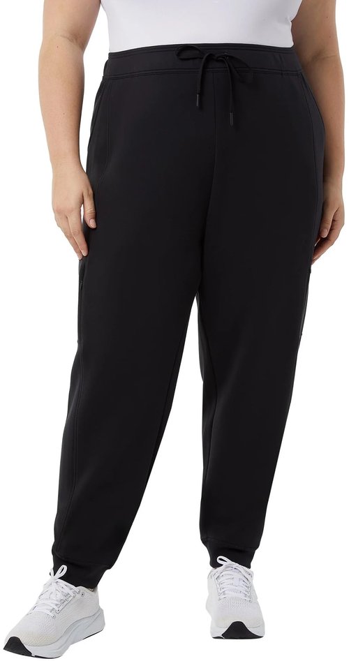 32 Degrees Heat Women's Active Tech Jogger Pant with Pockets (US, Alpha, X-Large, Regular, Regular, Black)